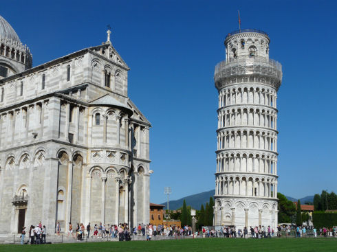 Torre Pendente di Pisa, Piazza del Duomo