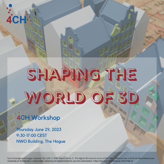 Shaping the World of 3D Workshop logo info